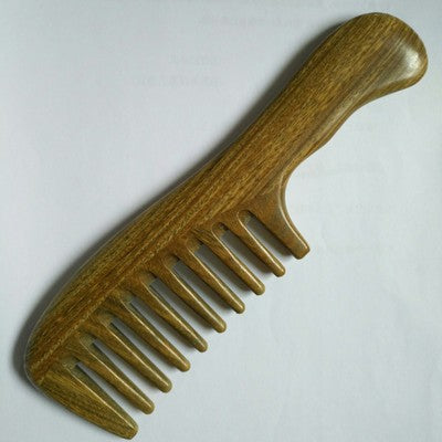 Wide-Tooth Wooden Comb